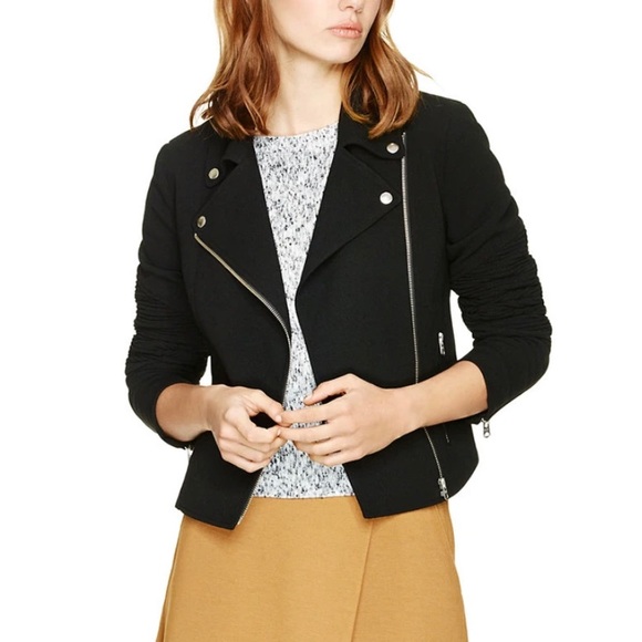 Aritzia Wilfred Montesson Jacket multicolored black and olive green size 2 - Picture 4 of 12